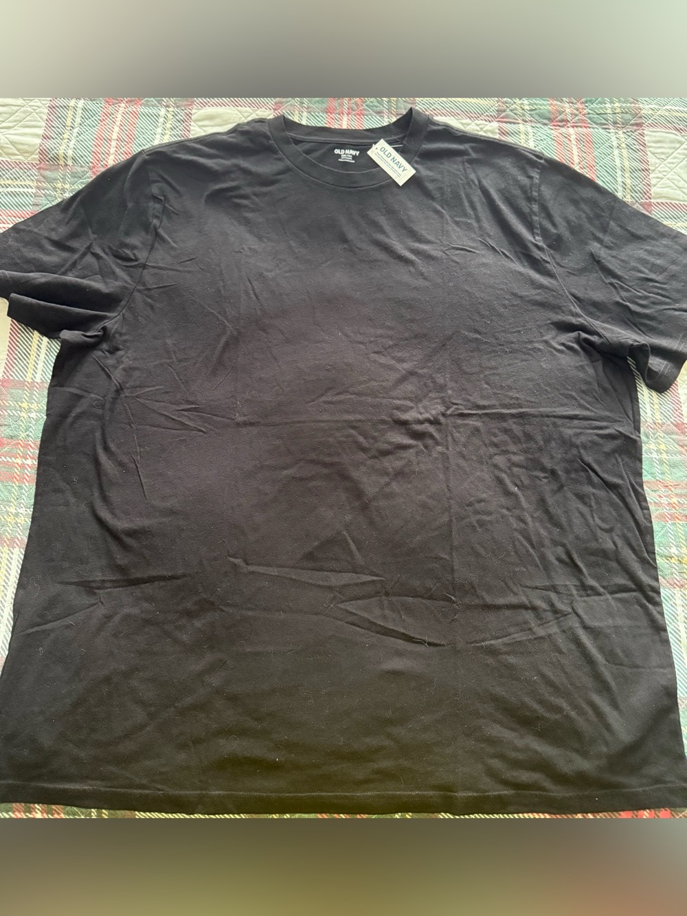 Old Navy Black Short Sleeve Crew T-Shirt